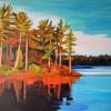 Lake sunset, 40 x 48 inches
$3200