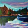 Canmore evening, 24 x 48 in.
$1800