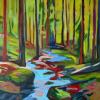 Forest sounds, 36 x 60 in.
$3200