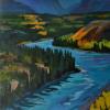 Bow river valley, 30 x 48 in.
$2400